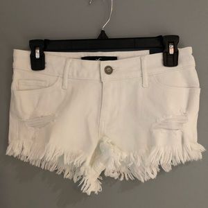 Hollister Low Rise Short Shorts Size 0